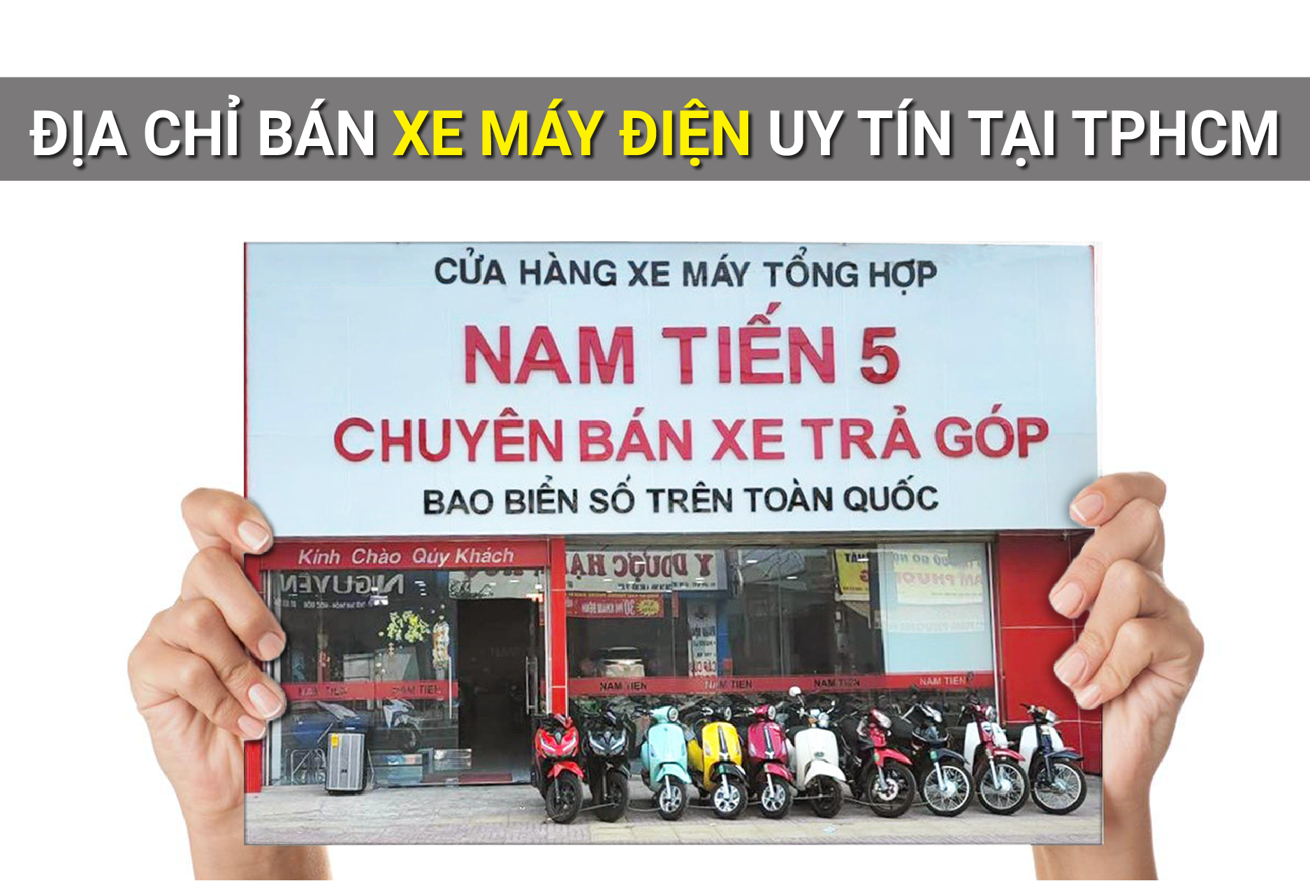 Địa chỉ bán xe máy điện uy tín tại TP HCM