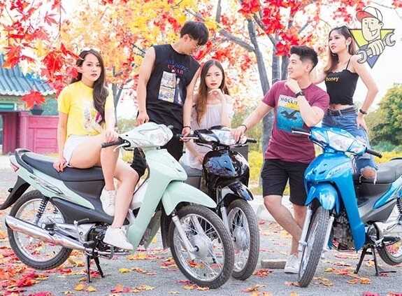 Các hãng xe Wave 50cc được yêu thích