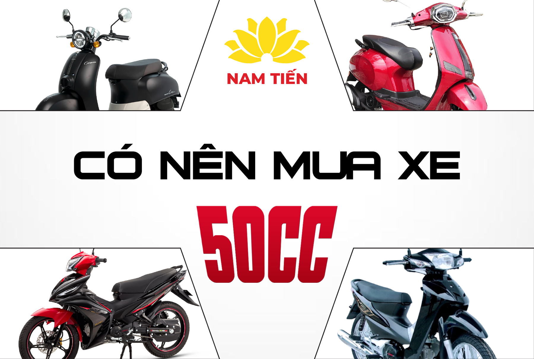 Đại lý phân phối xe 50cc