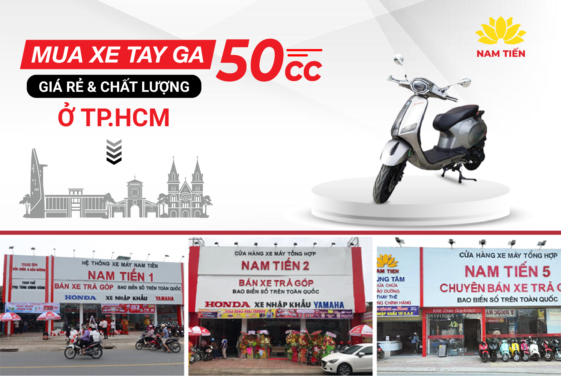 Địa chỉ mua xe 50 phân khối giá rẻ gần đây