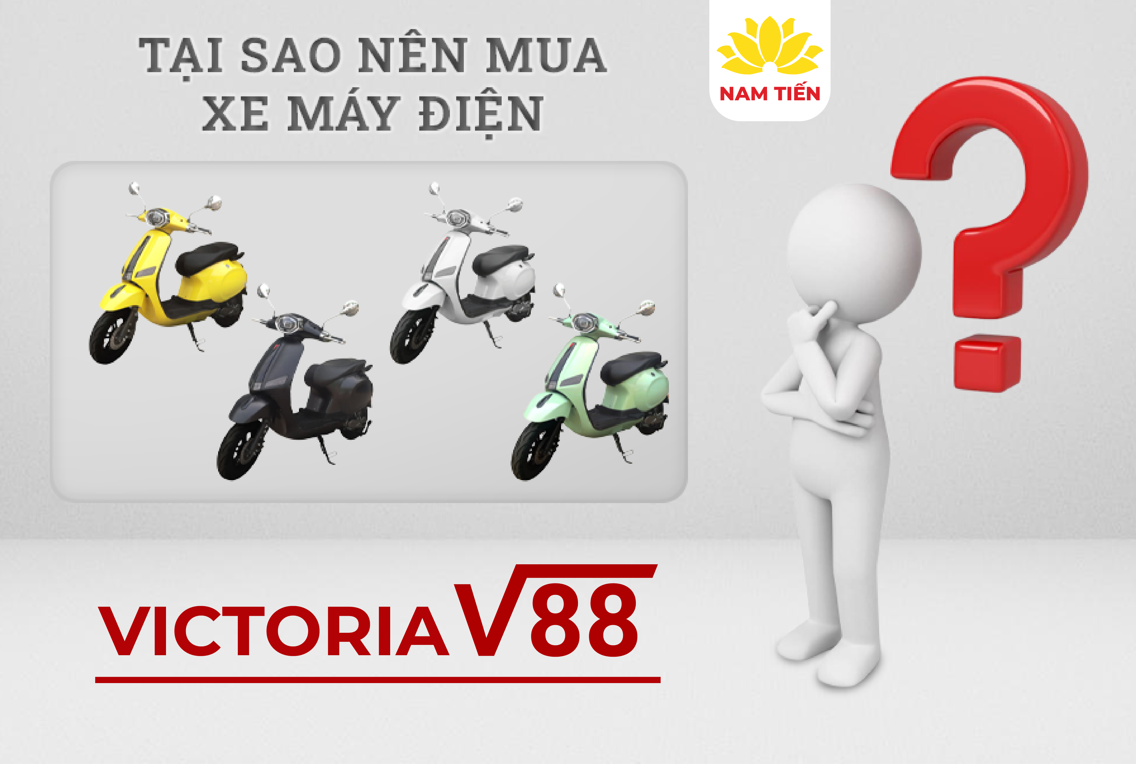 Tại sao nên mua xe máy điện Victoria V88 ?