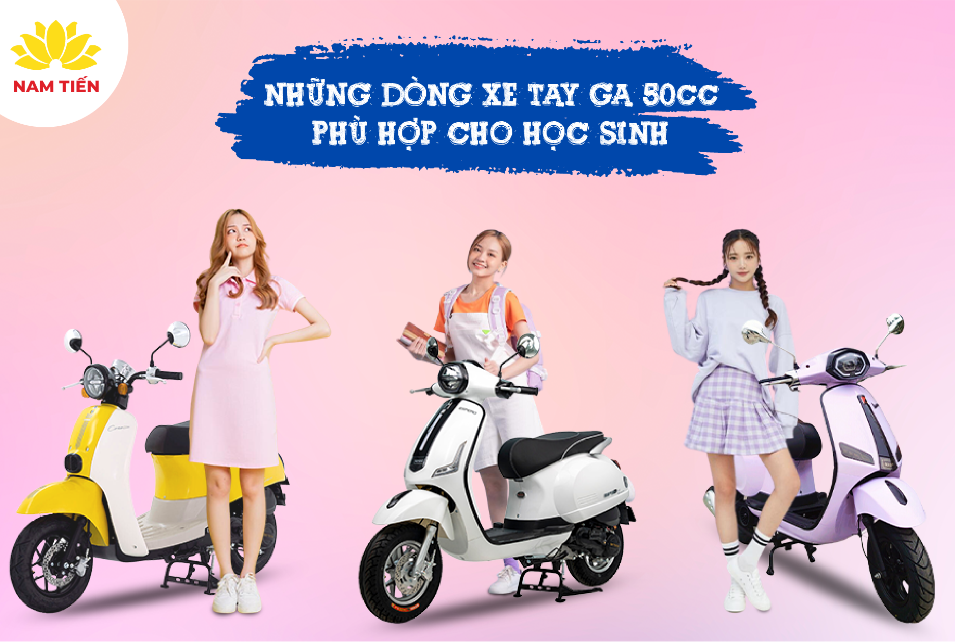Mua xe điện 50cc cho học sinh ở đâu uy tín?