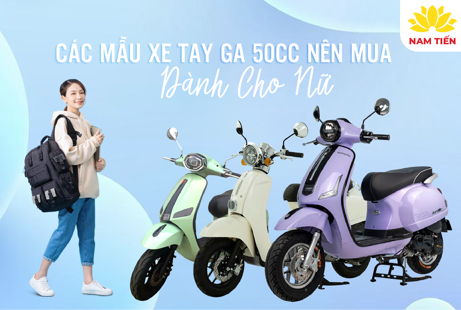Giá xe 50cc mới nhất
